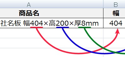 Excel小技集 特定の文字列と文字列の間の値を抽出する方法 株式会社ブリッジワン